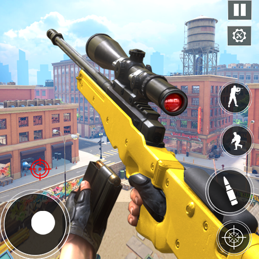 Code of Sniper 3D Gun Shooting logo