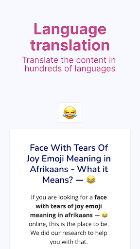 Emojis Directory Screen 3