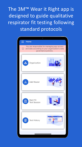 Android application 3M Wear it Right screenshort