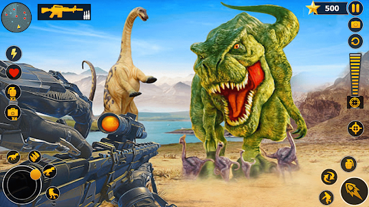 Wild Dinosaur Hunter Zoo Games