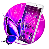 Glow Butterfly Theme icon