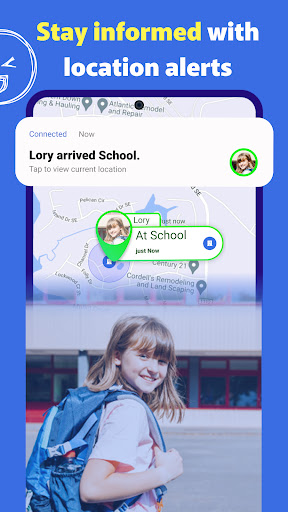 Screenshot of Connected: Locate Your Family