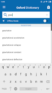 Oxford Dictionary of Astronomy Screenshot