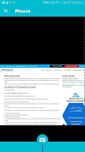 VertiDesk PC Remote +Plus Screen 2
