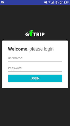 Android application gotrip driver screenshort