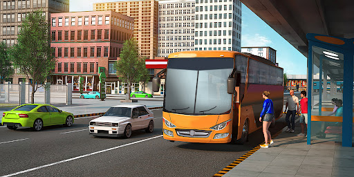 Android application Bus Simulator Game Europe screenshort