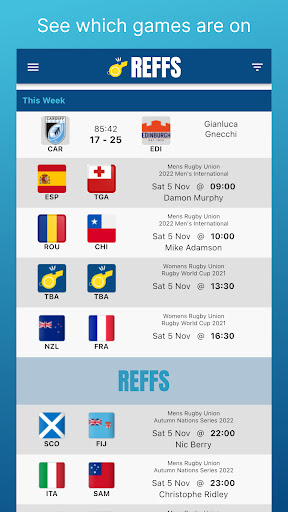 Android application Reffs screenshort