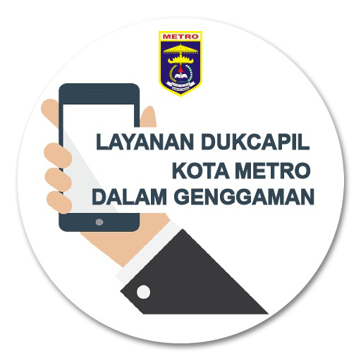 Dukcapil Kota Metro Dalam Geng logo