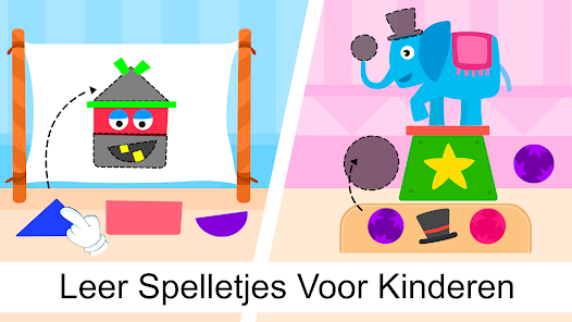 Toevlucht huurder melk wit Vorm- & Kleurgames voor Kids - Apps op Google Play