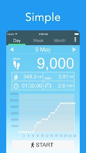 Pedometer – Free Step Counter App & Step Tracker 4
