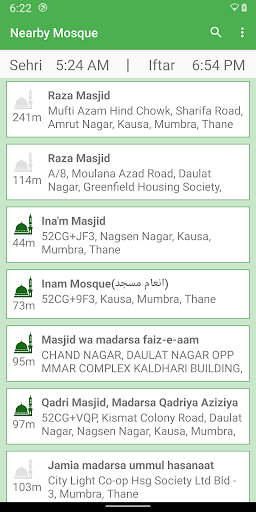Salah Timer Screen 2