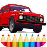 Russian Cars Coloring Book icon