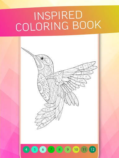 Antistress Coloring By Numbers Screen 2