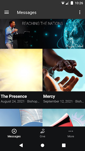 Android application Bishop Shawn Baker screenshort