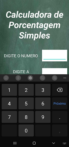 Calcular Porcentagem Simples Screen 2