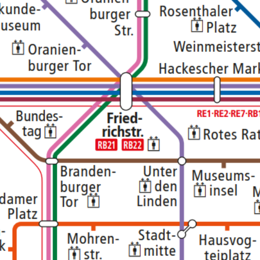 Liniennetze Berlin U-Bahn 2023