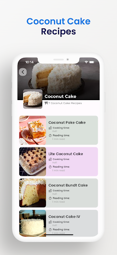 Screenshot of Cake Recipes :EpicFood