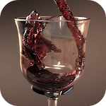 Cover Image of ダウンロード Glass of Wine Video LWP  APK