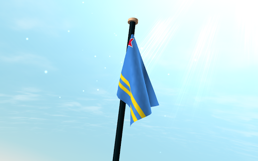 Aruba Flag 3D Live Wallpaper