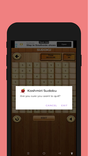 Android application Kashmiri Sudoku screenshort