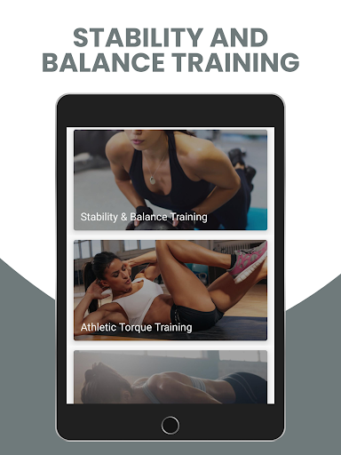 Screenshot of Stability and Balance Training