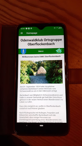 Android application OWK-Wanderapp screenshort