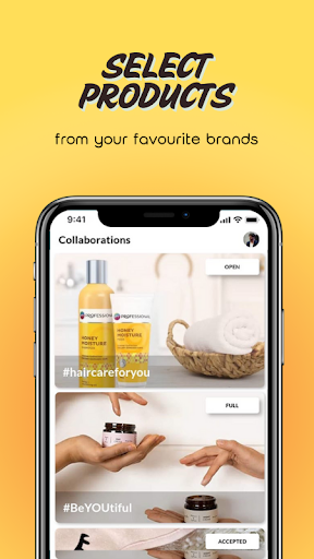 OPA: Get Brand Collabs Screenshot 1 - AppWisp.com