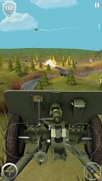 Artillery Guns Destroy Tanks