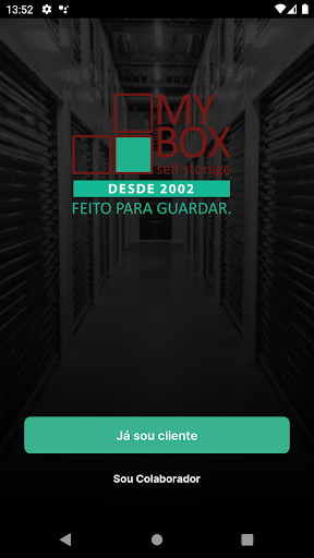 Android application My Box - Self Storage screenshort