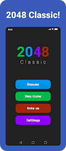 2048 Puzzle Classic