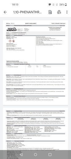 US SDS Screen 2