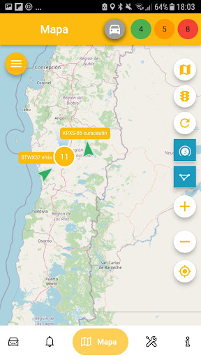 GALILEO CHILE GPS Screen 2