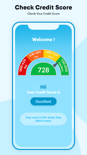 Credit Score Check Report Screen 2