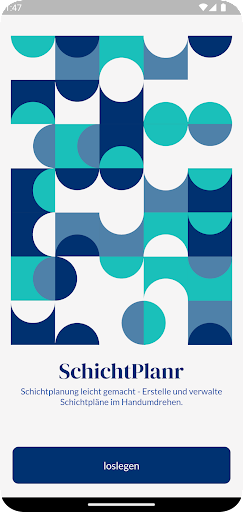 Android application SchichtPlanr screenshort