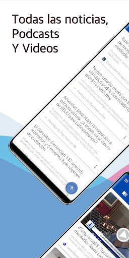 Android application El Salvador Noticias & Podcast screenshort