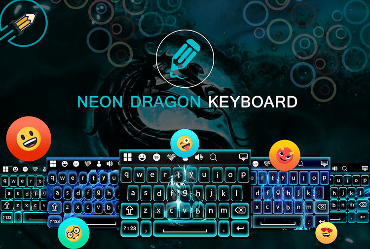 Neon Dragon Keyboard - 1.7 - (Android)
