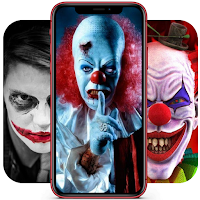 Evil and Scary Clown Wallpaper
