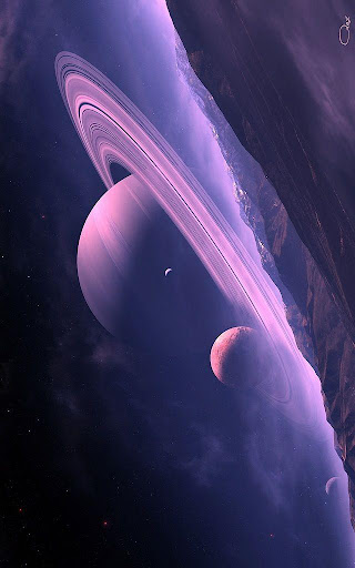 Android application Planet Saturn sounds screenshort