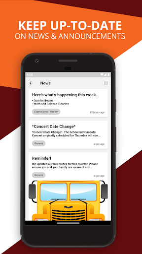 Android application Maryville College screenshort