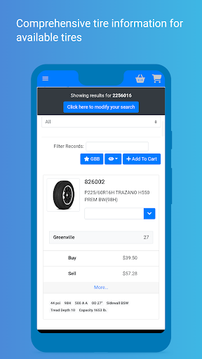 Tireweb Screen 3