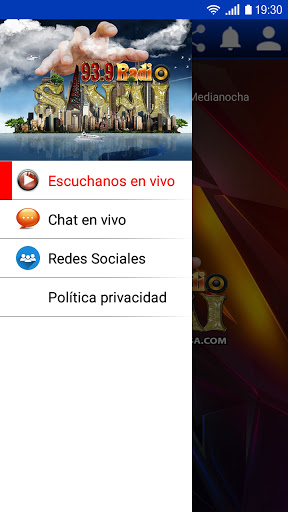 Android application Radio SINAI 93.9 FM J.A.P. screenshort