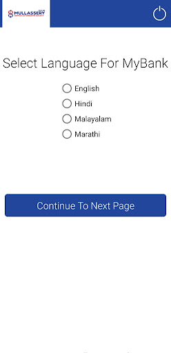 Android application Mullassery SCS mBanking screenshort