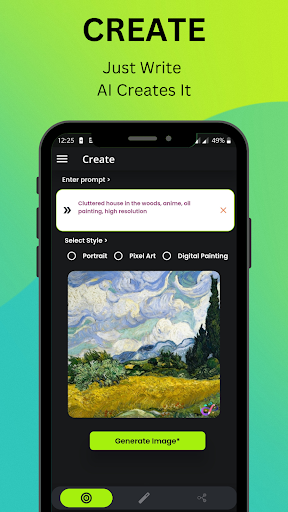 Android application Easy NFT screenshort