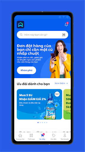 Android application UNow VN screenshort