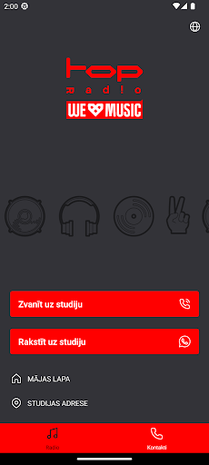 TOP radio Latvija Screen 2