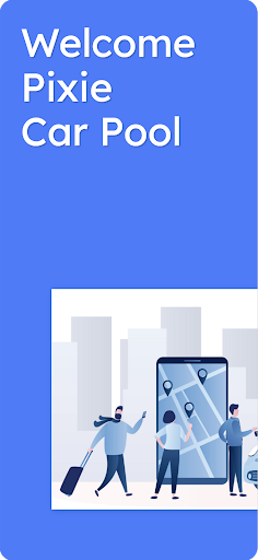Android application Pixie Carpool Airport, Station screenshort