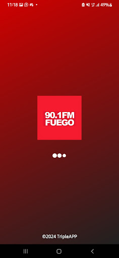 Android application Fm Fuego 90.1 screenshort