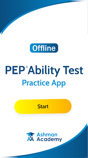 Android application PEP Ability Test Prep Offline screenshort