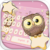 Lovely Owl Keyboard Theme icon