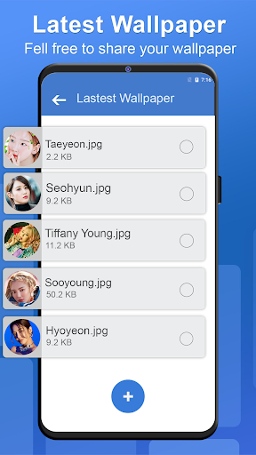 Android application Girls' Generation Wallpaper screenshort